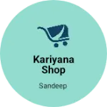 Business logo of kariyana shop
