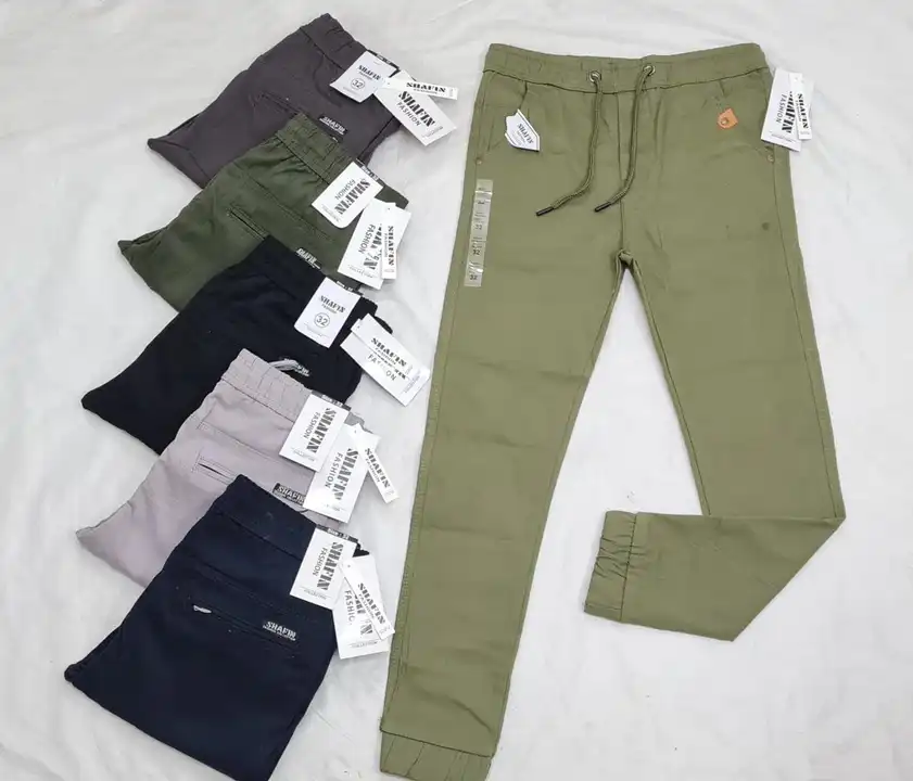 IS4
 
🔷 Mens 4 Pocket Joggers.
 
🔷 Brand : " SHAFIN FASHION ".
 
🔷 Size : 30-32-34-36.
 
🔷 C uploaded by Amin Fashion on 3/18/2023