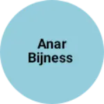 Business logo of Anar bijness