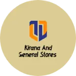 Business logo of Kirana and general stores