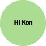 Business logo of Hi kon