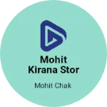 Business logo of Mohit kirana stor