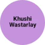 Business logo of Khushi wastarlay