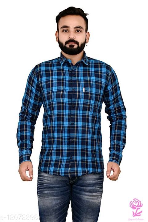 Men's cotton shirts uploaded by business on 2/27/2021
