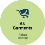 Business logo of Ak garments