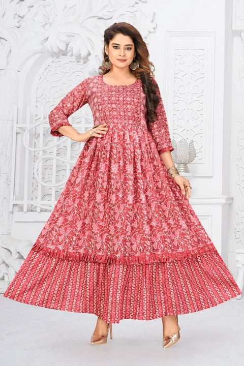 Kurtis gown uploaded by business on 3/19/2023