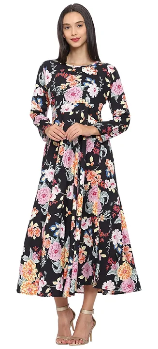 Women gown uploaded by wholsale market on 3/19/2023