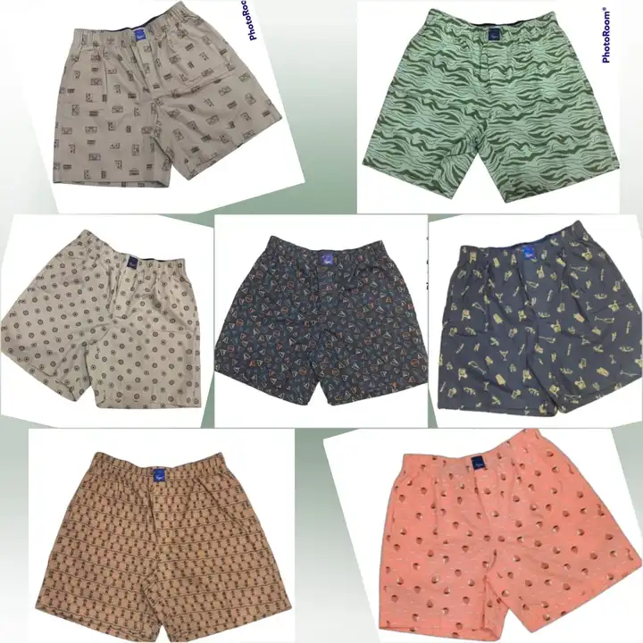 Cotton Mill Made Printed Boxer Shorts / Cod Available / 9024349754 uploaded by Hindustan Trading Company 9024349754 on 5/29/2024