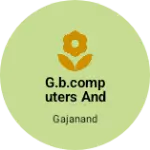 Business logo of G.B.COMPUTERS AND MOBILE