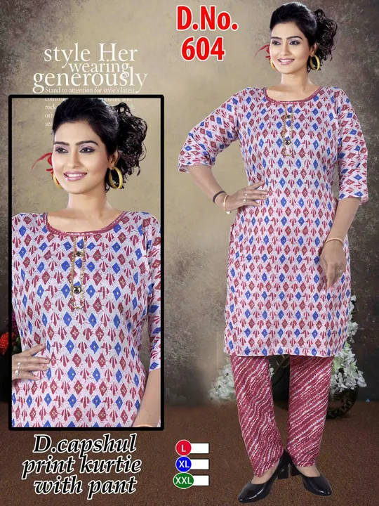 Pant kurti  uploaded by Evergreen on 3/19/2023