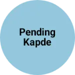 Business logo of Pending kapde
