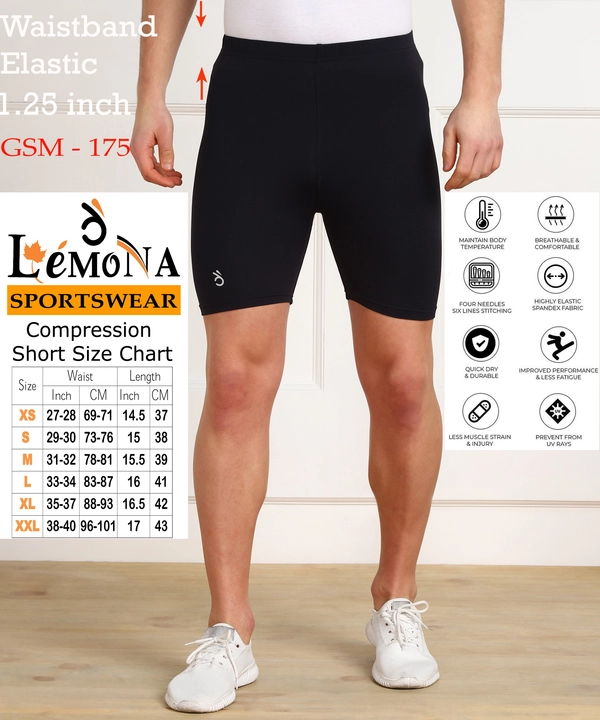 Lemona Skin tight compression short  uploaded by KGN Clothing on 5/30/2024