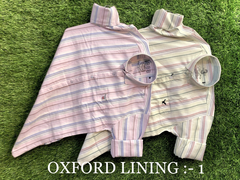 OXFORD LINING SHIRTS  uploaded by KRAFT (jeans & casuals) on 3/19/2023