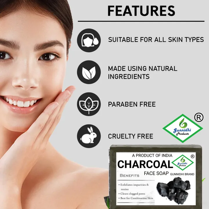 CHARCOAL FACE SOAP uploaded by business on 3/19/2023