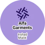 Business logo of Alfa garments