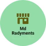 Business logo of MD radyments