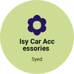 Business logo of Isy car accessories