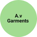 Business logo of A.V Garments