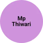 Business logo of Mp thiwari