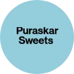 Business logo of puraskar sweets