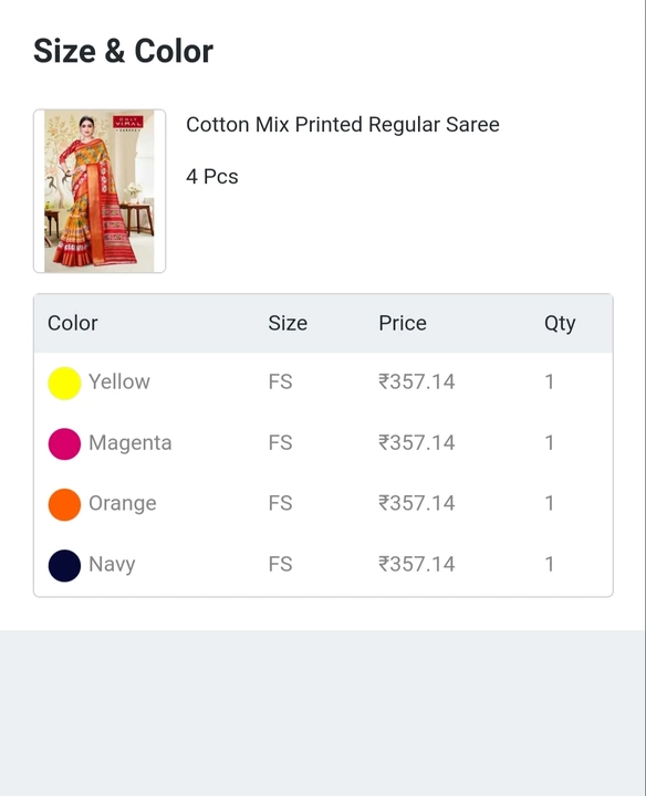 Cotton mix Saree uploaded by Shree Gopal on 3/19/2023