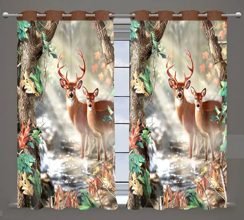 Digital printed curtains uploaded by Mann home decor  on 3/19/2023