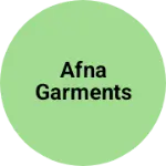 Business logo of Afna garments
