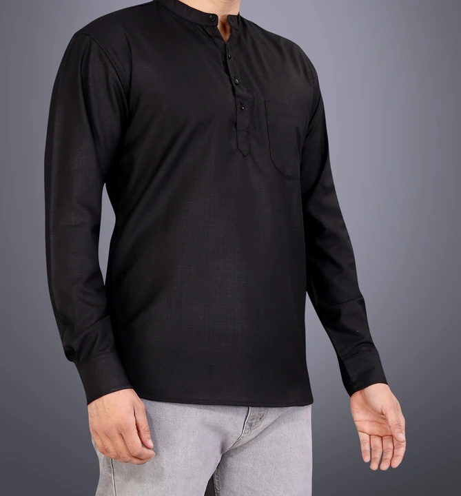 Men's Casual Short Kurtas uploaded by business on 3/19/2023