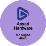 Business logo of Ansari Hardware
