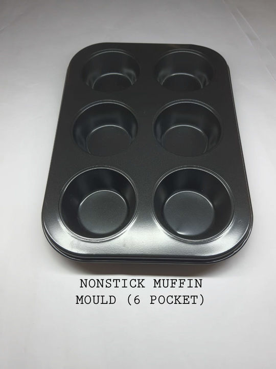 Muffin mould 6 pocket uploaded by business on 2/27/2021