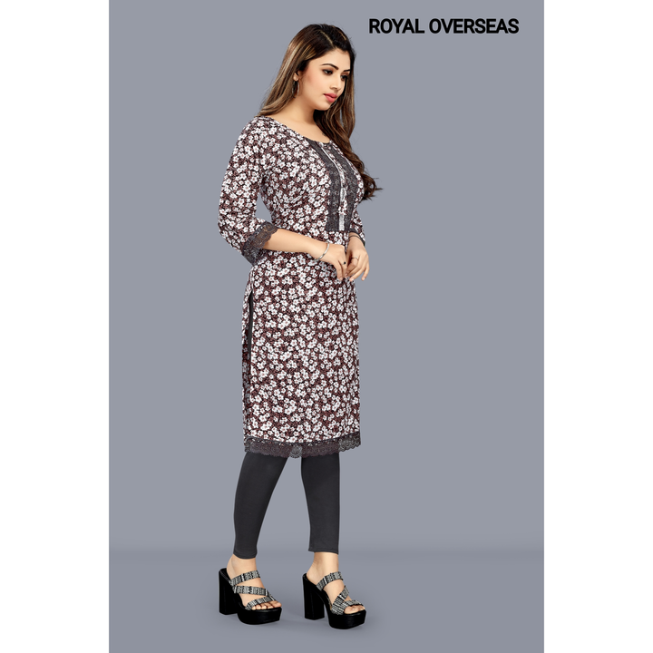 Party Wear Kurti uploaded by ROYAL OVERSEAS on 3/19/2023