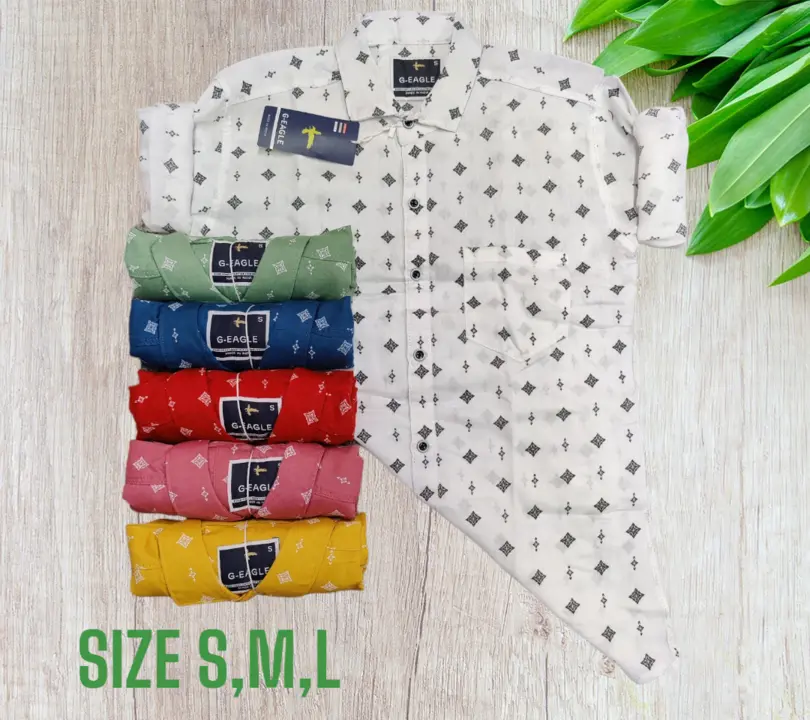 SILM FIT CASUAL SHIRT SIZE S,M,L uploaded by PINK EXPORT on 3/19/2023