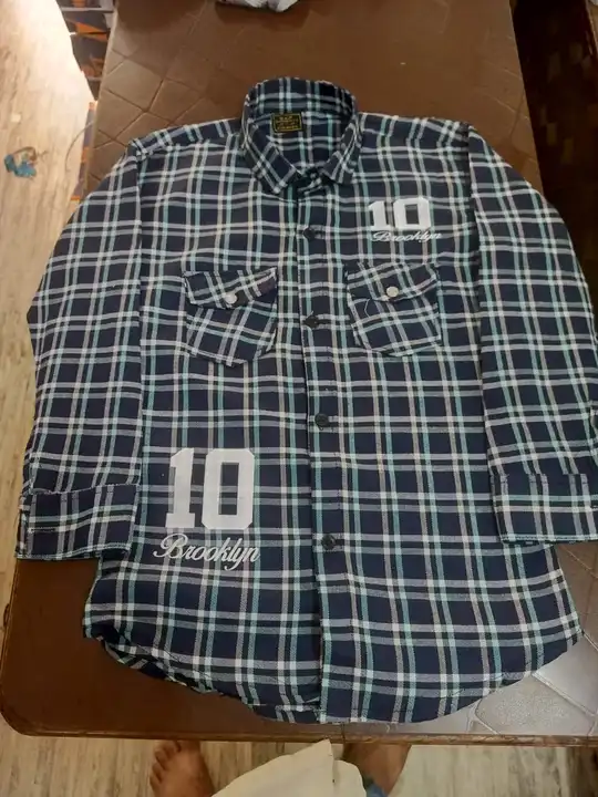 Indigo checks boys 2 se 10 uploaded by Saif garments on 3/19/2023