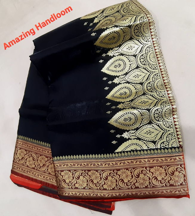 Palen saree uploaded by Amazing Handloom on 3/19/2023