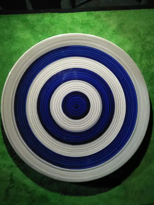Ceramic dinner plate uploaded by Aryan crockery on 3/19/2023