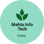 Business logo of Mehta info tech