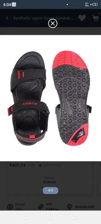 Product uploaded by PURI FOOTWEAR AND GARMENTS WHOLESALE  on 3/19/2023