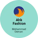 Business logo of AHK fashion