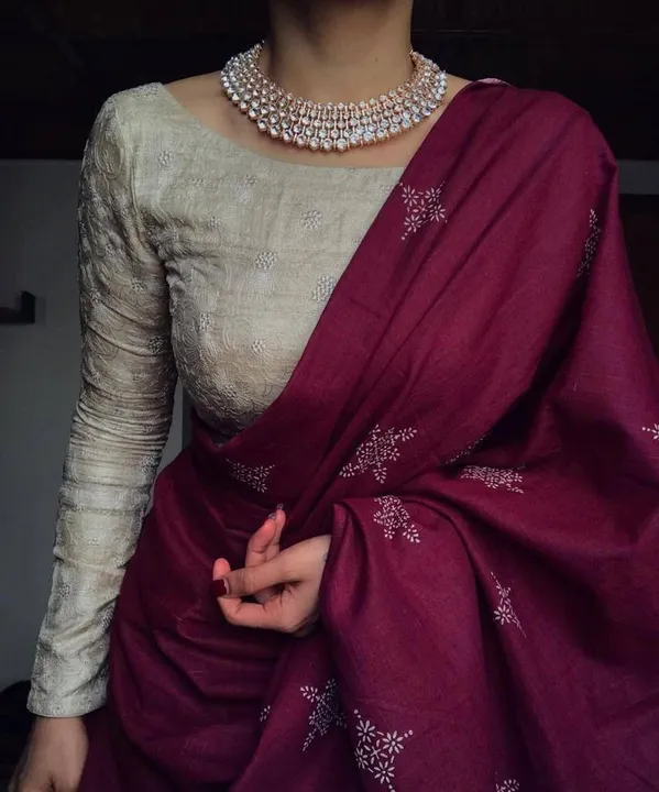 New soft silk saree  uploaded by Fashion designer saree  on 3/19/2023