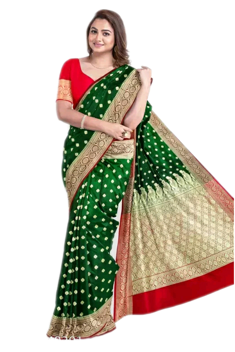 Banarsi Silk saree  uploaded by Amazing Handloom on 3/19/2023