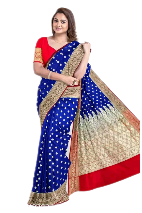 Banarsi Silk saree  uploaded by Amazing Handloom on 3/19/2023