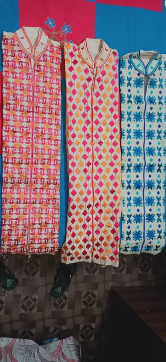 3 Khadi Cotton Kurties Combo  uploaded by Zihiki Bazar  on 3/19/2023