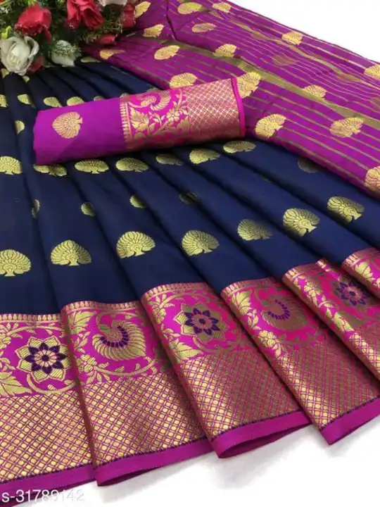 Banarsi silk uploaded by Nexus fashion  on 3/19/2023