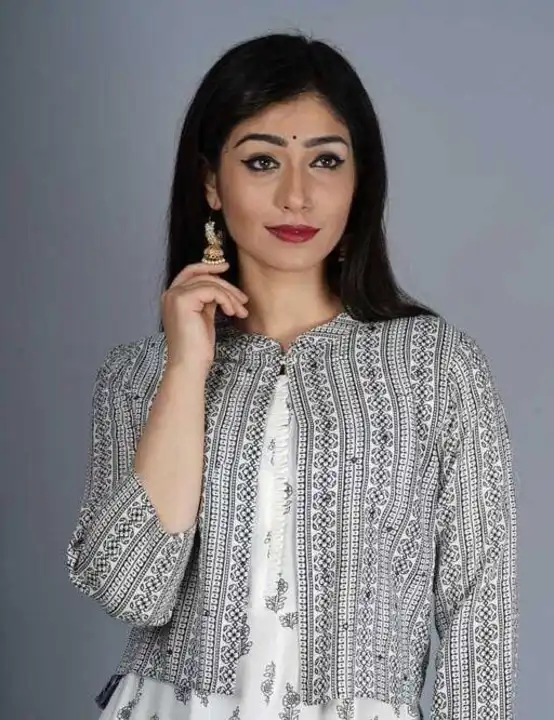 Kurti with jakit uploaded by Namokar collection on 3/19/2023