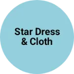 Business logo of Star dress & cloth