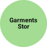 Business logo of Garments stor