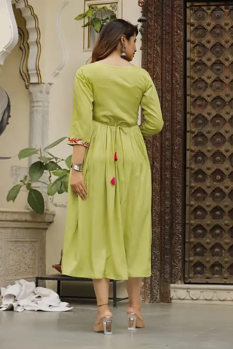 Only gown kurti uploaded by Namokar collection on 3/19/2023