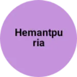 Business logo of Hemantpuria