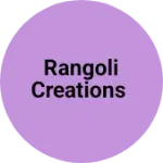 Business logo of Rangoli Creations