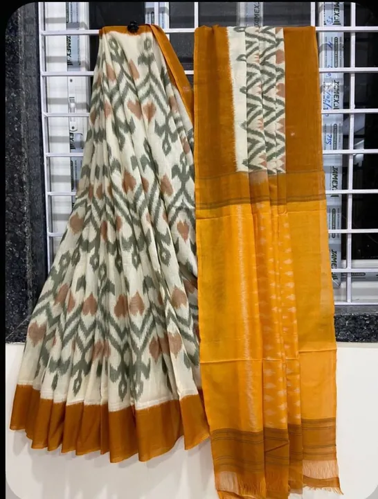 Linen saree  uploaded by SAURYA LIFE STYLE on 3/19/2023